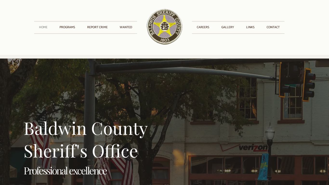 Baldwin County Sheriff's Office – Professional Excellence
